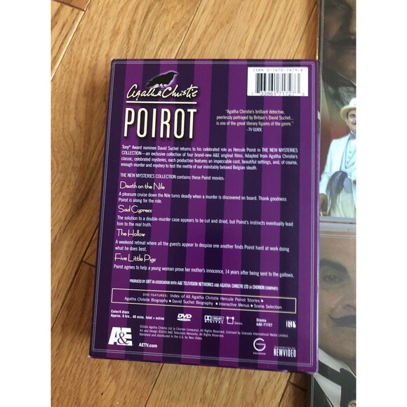 Poirot - The New Mysteries Collection (Death on the Nile / Sad Cypress / 4 DVD's - Picture 2 of 5